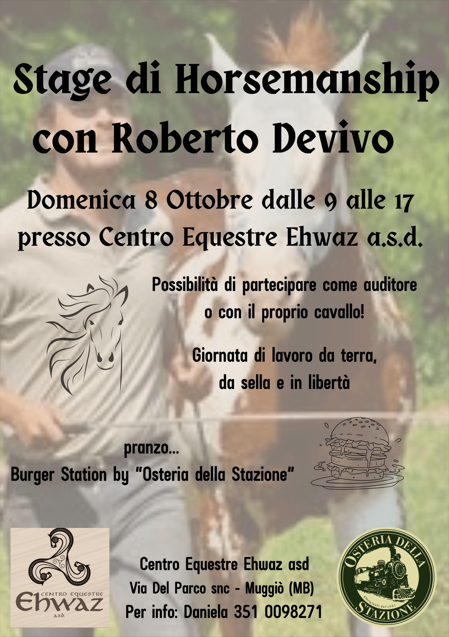 Stage di Horsemanship con Roberto Devivo